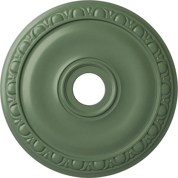Ekena Millwork Jackson Ceiling Medallion (Fits Canopies up to 5 1/8"), 20"OD x 3 5/8"ID x 1"P, Athenian Green CM20JAAGF - main